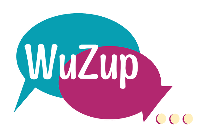 Wuzup link in bio page logo