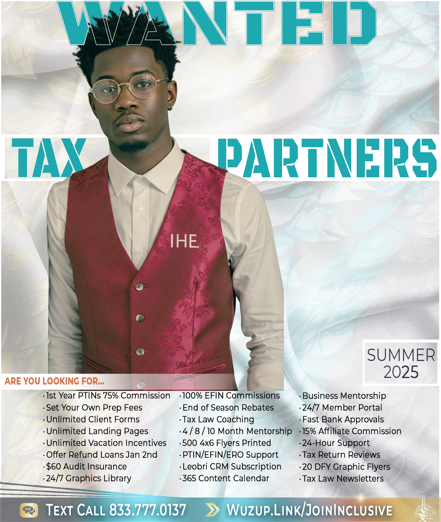 New Tax Partners are Wanted