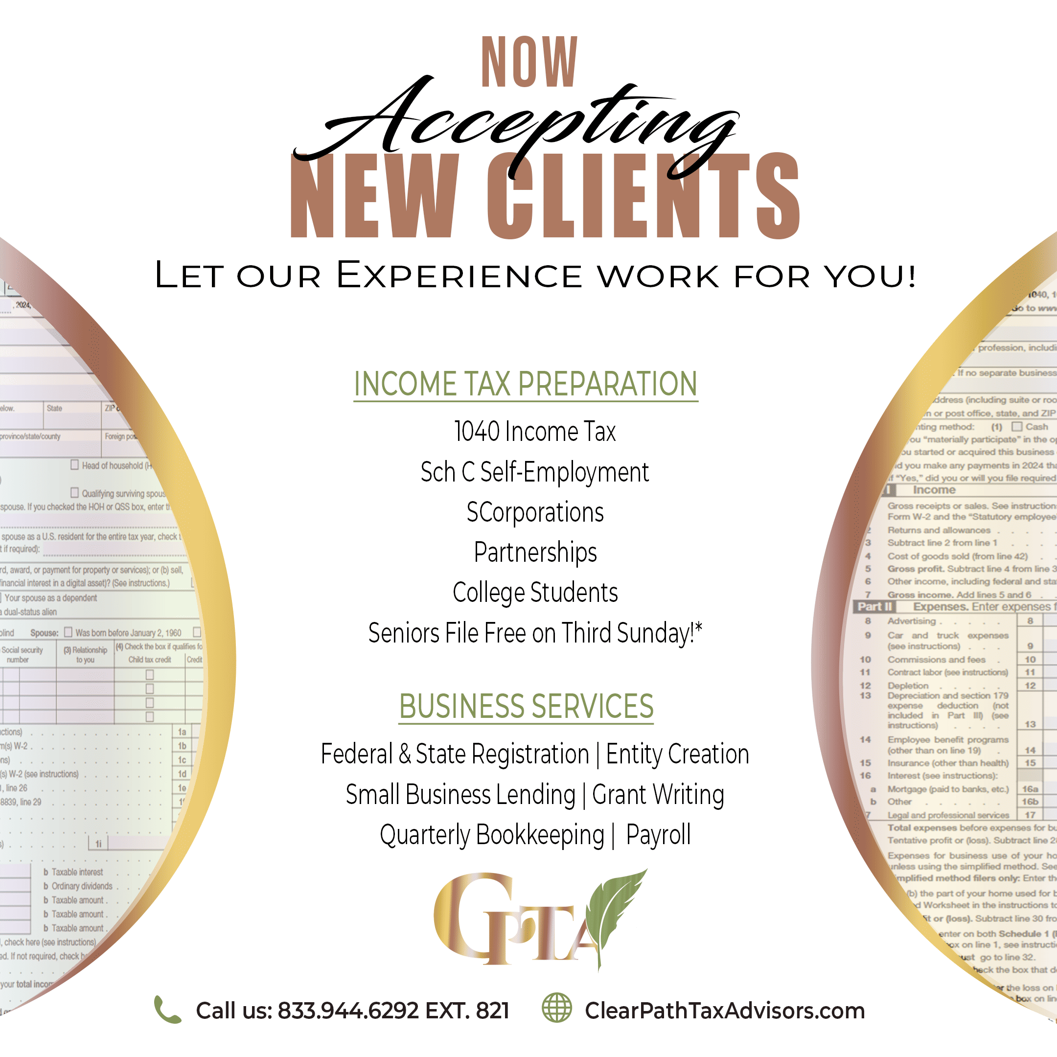 New Clients are Welcome at File My Taxes Today