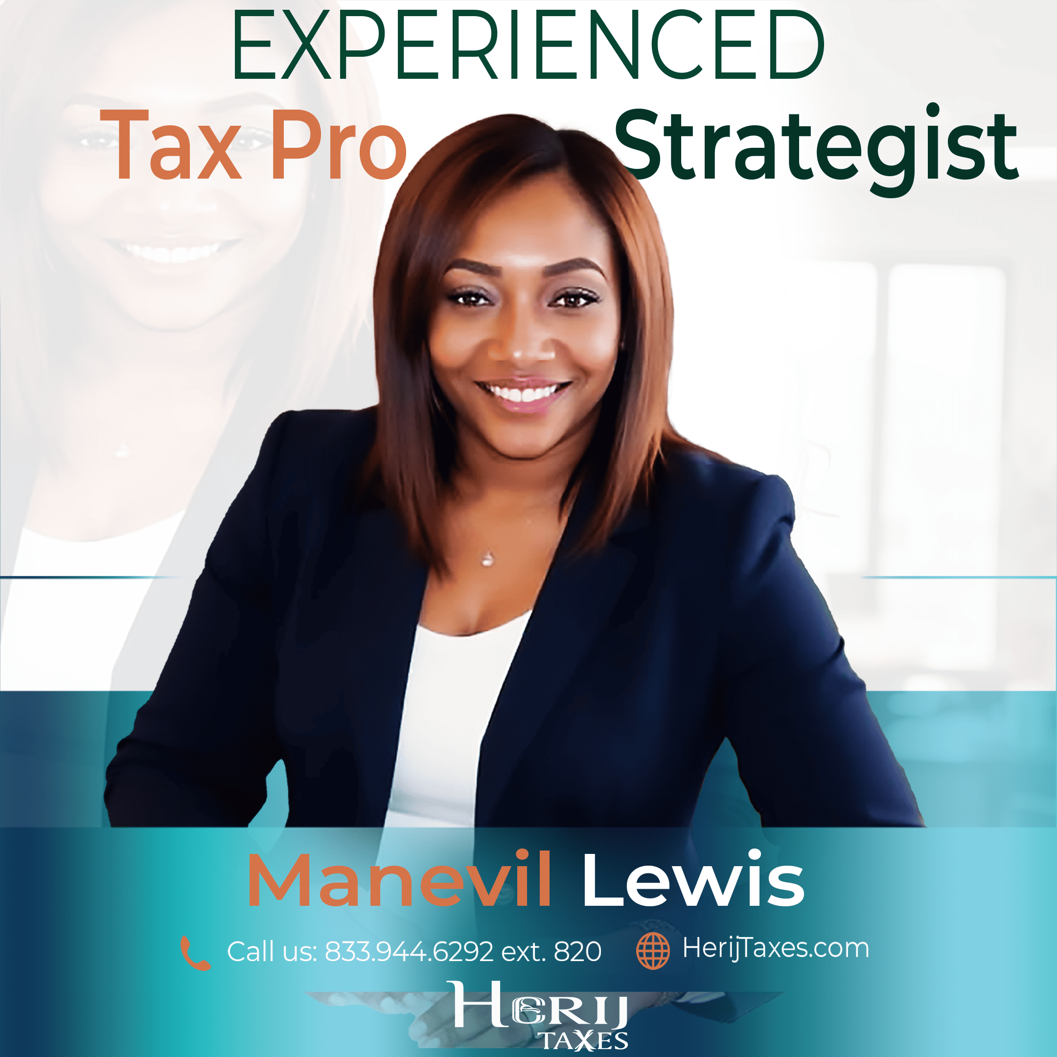 Financial Strategist Manevil Lewis of Herij Taxes