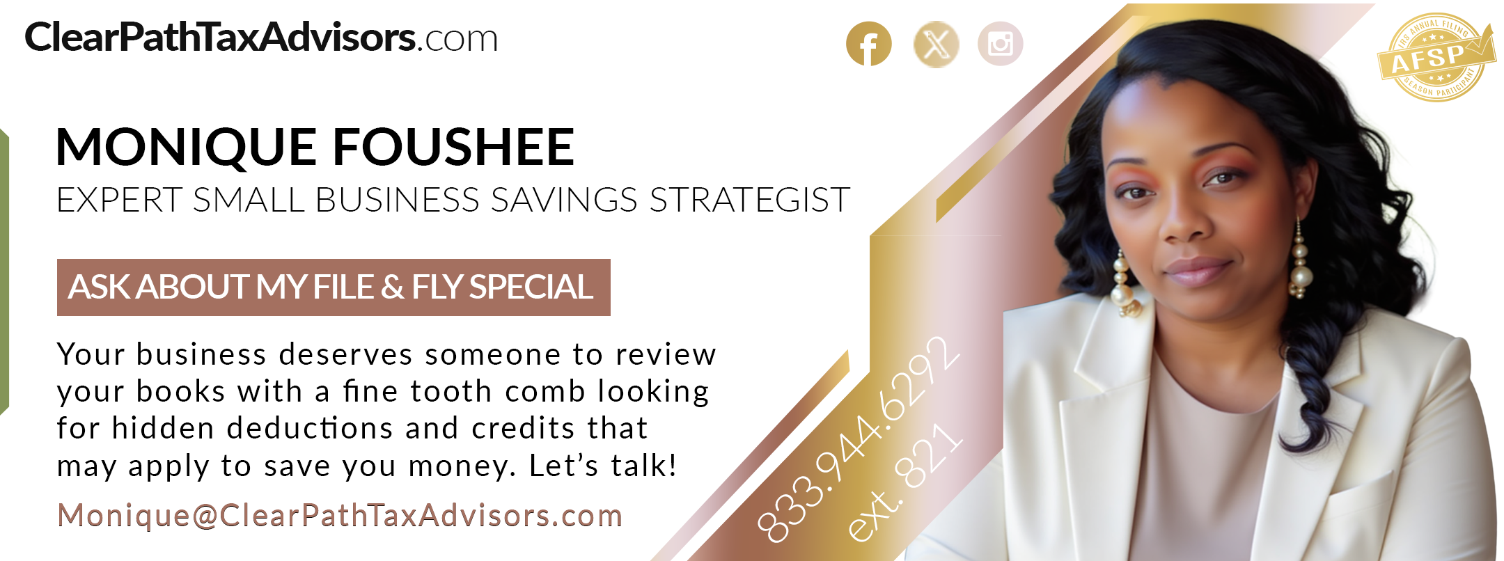 Call 8339446292 ext 821 to have your Income Taxes Prepared