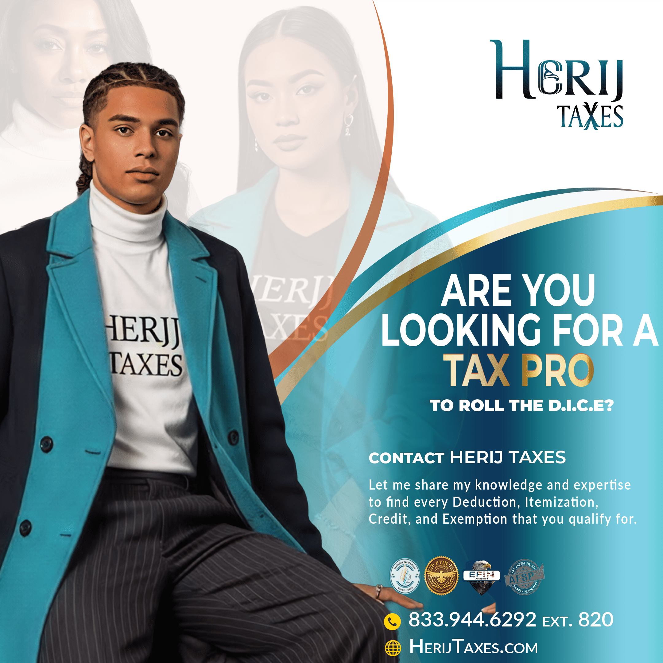 Financial Strategist Manevil Lewis of Herij Taxes