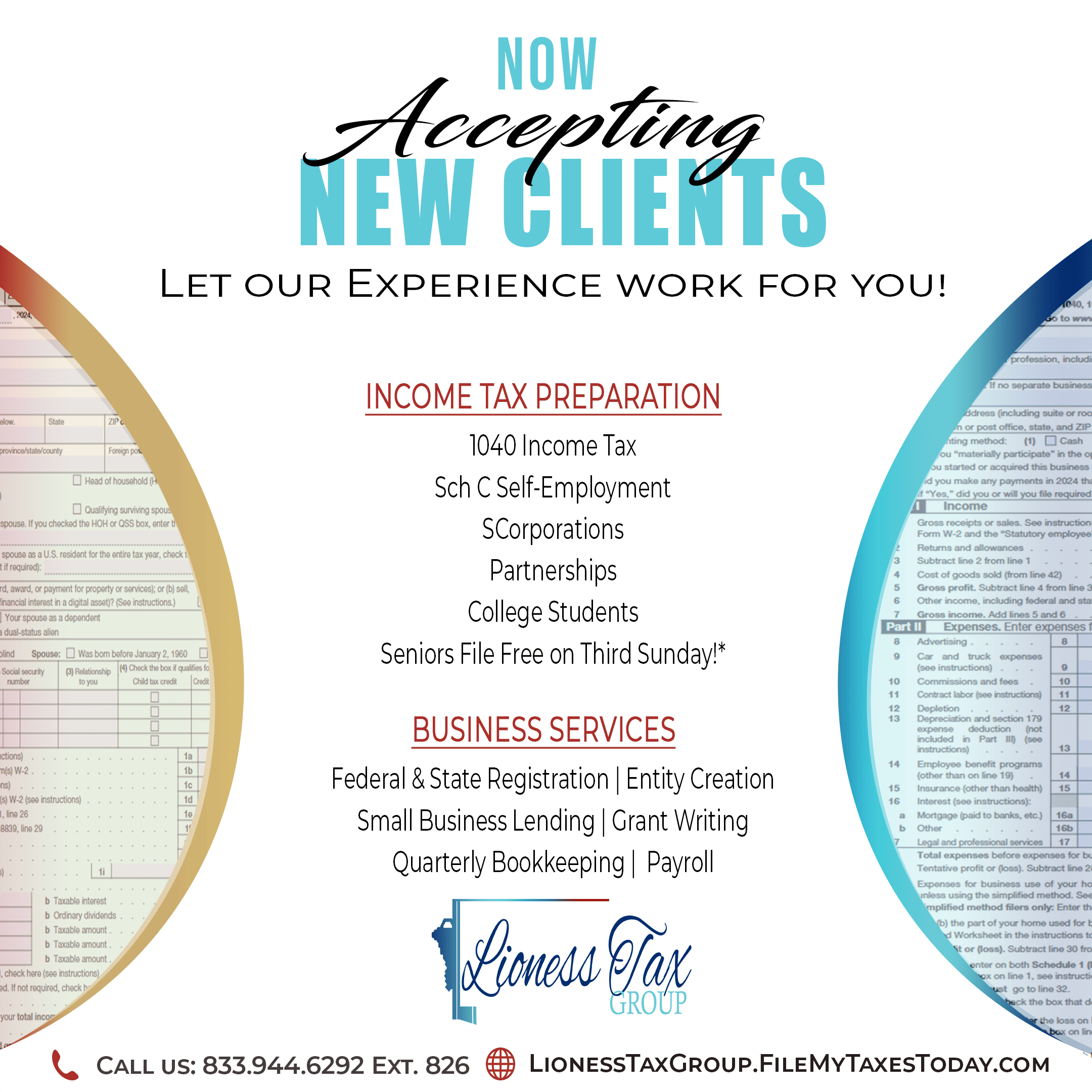 New Clients are Welcome at File My Taxes Today