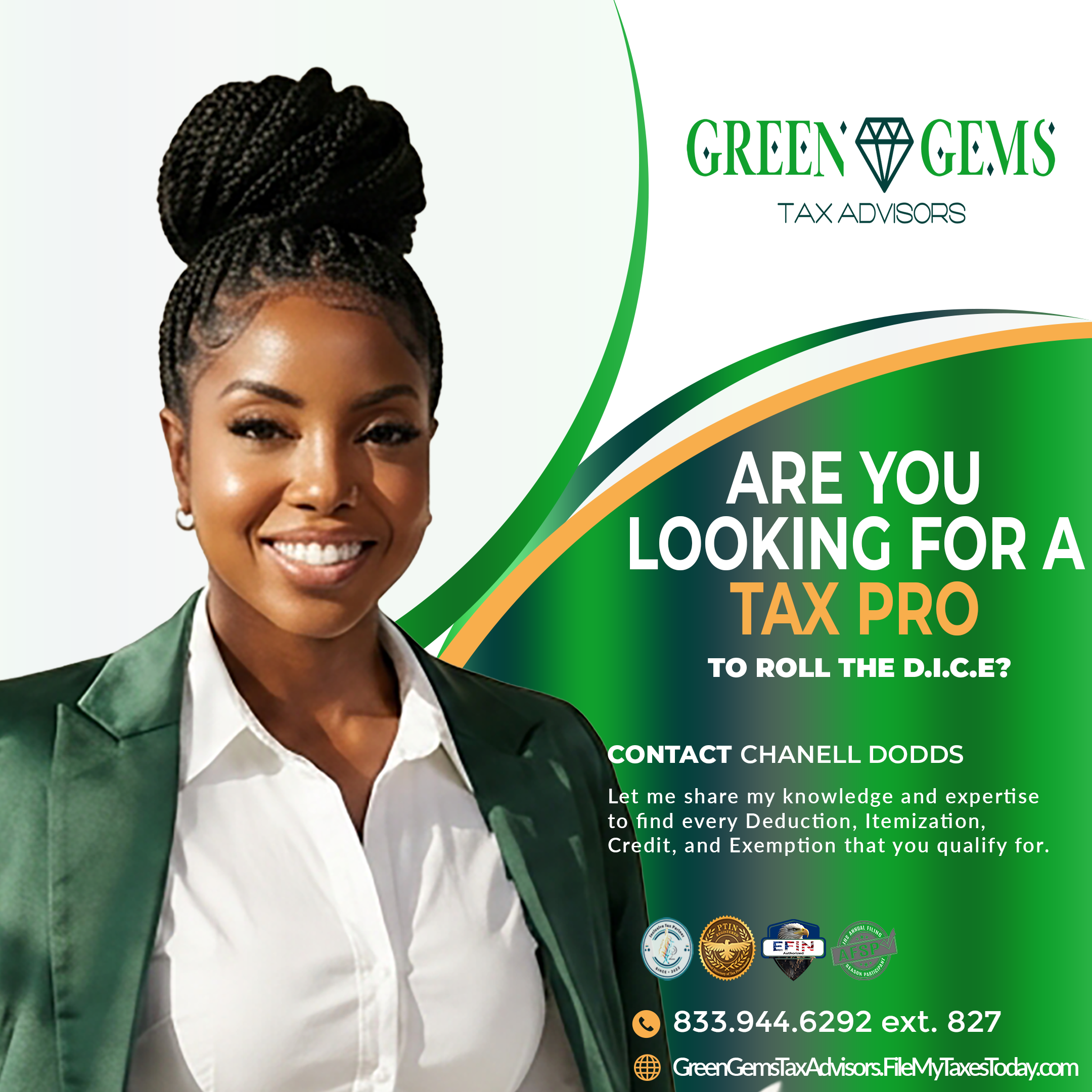 Trust Green Gems Tax Advisors with your Income Tax Return